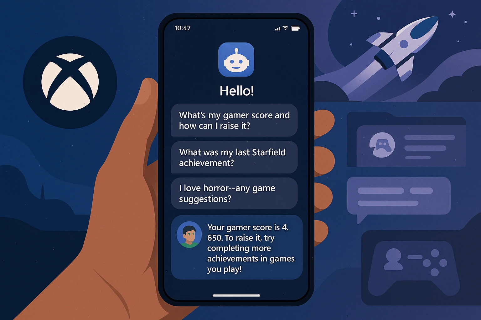 Microsoft Starts Testing Copilot for Gaming in Xbox App for iOS and Android